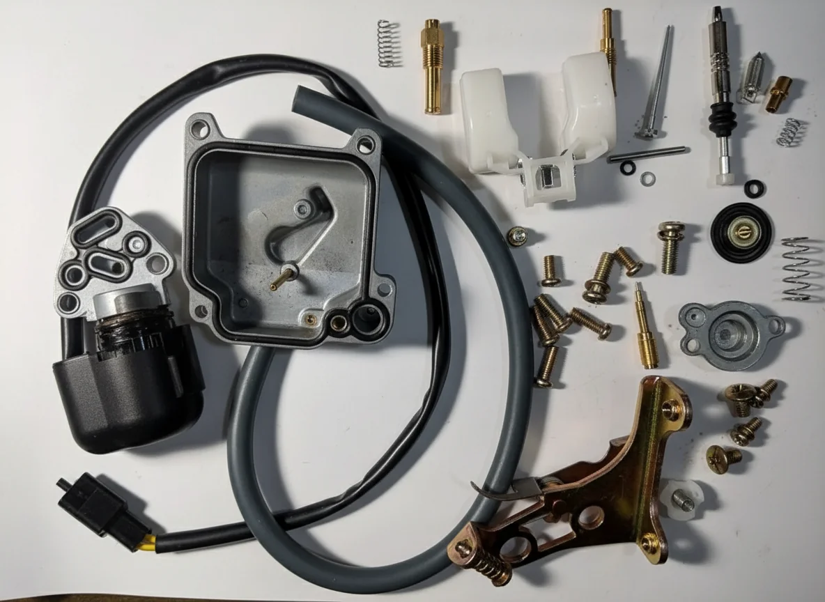 لوازم کاربراتور یاماها وینو ( ست کامل دورچین)