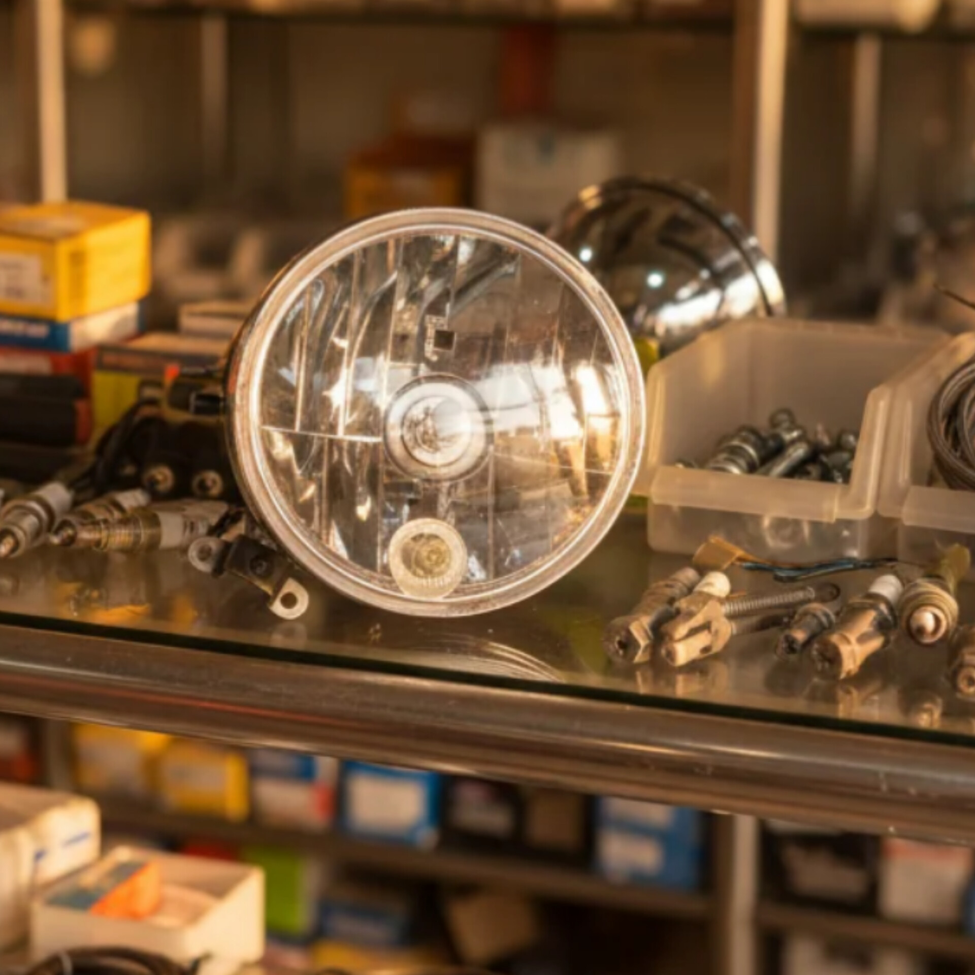 چراغ جلو کامل یاماها وینو بولوری جلو