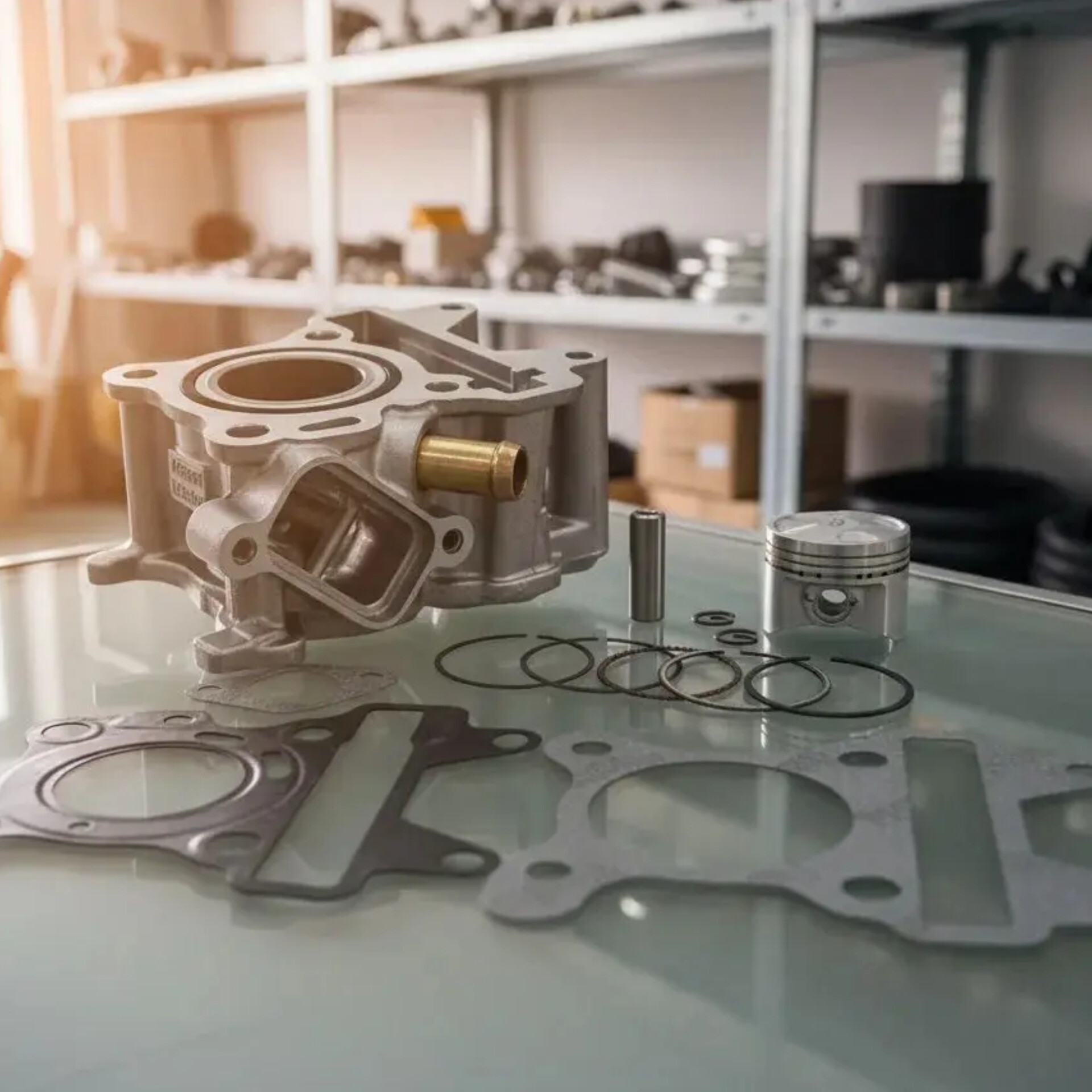 سیلندر پیستون یاماها وینو / مولف / جوگ / وکس