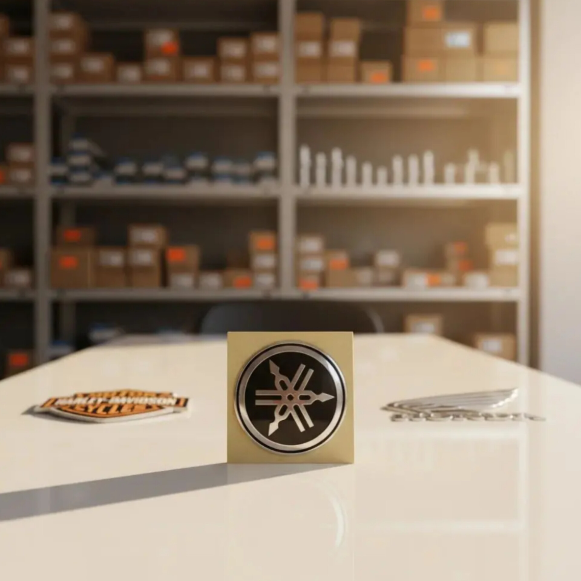 آرم گرد جلو یاماها