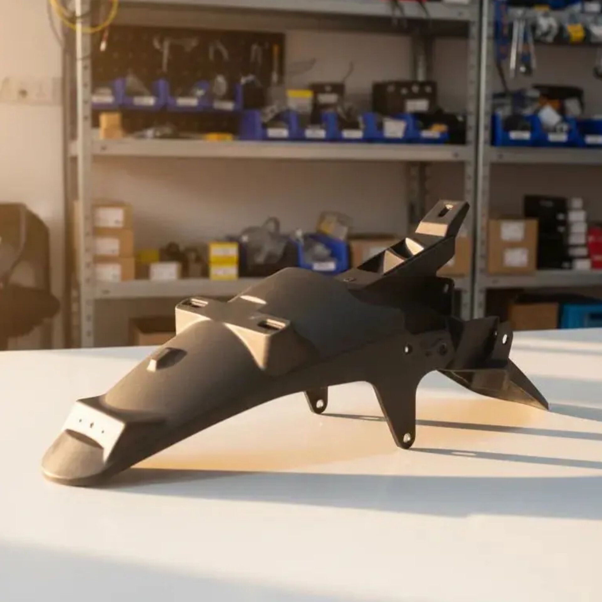 جا پلاک عقب یاماها وینو ( دمی عقب)