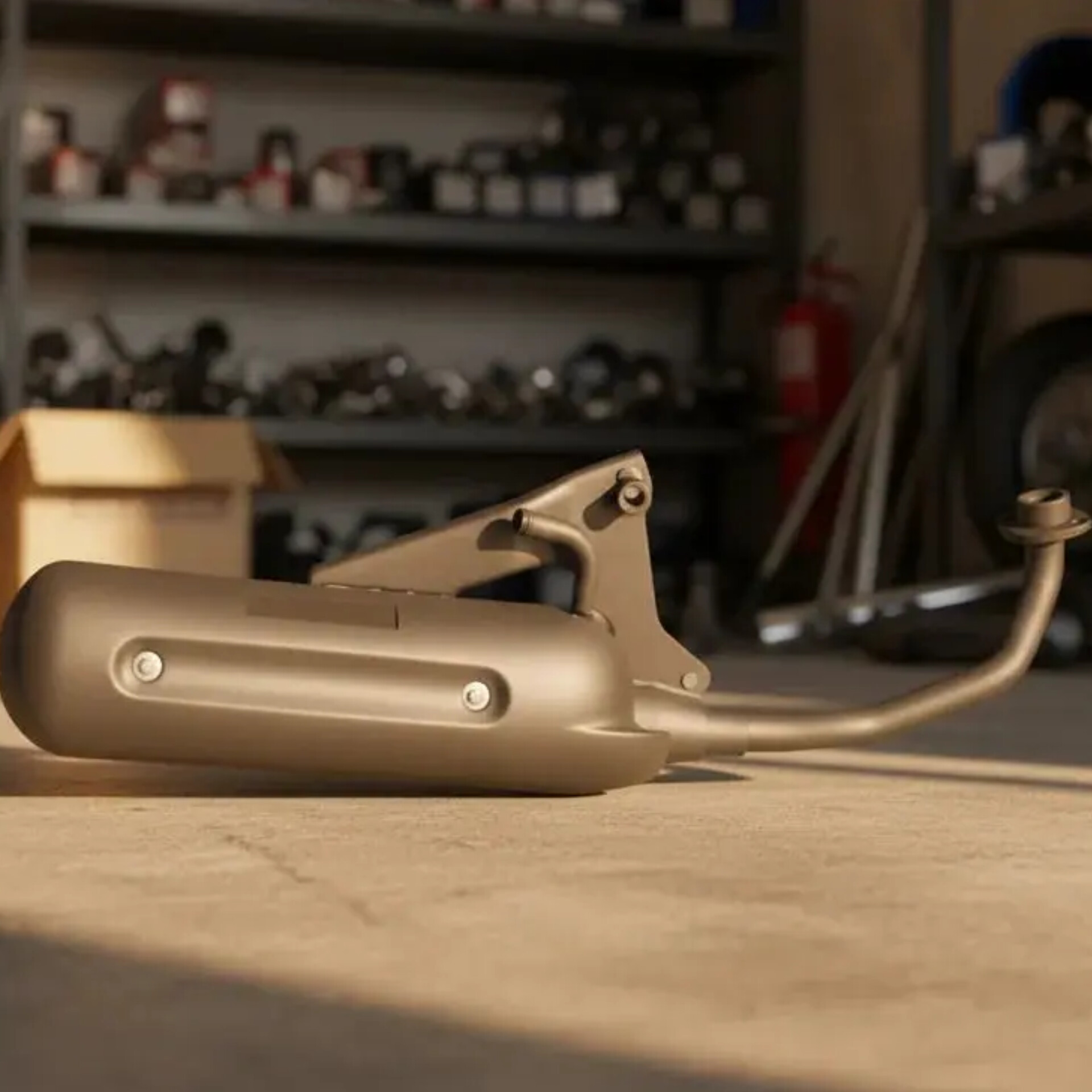 اگزوز یاماها وینو پاکشتی انژگتور