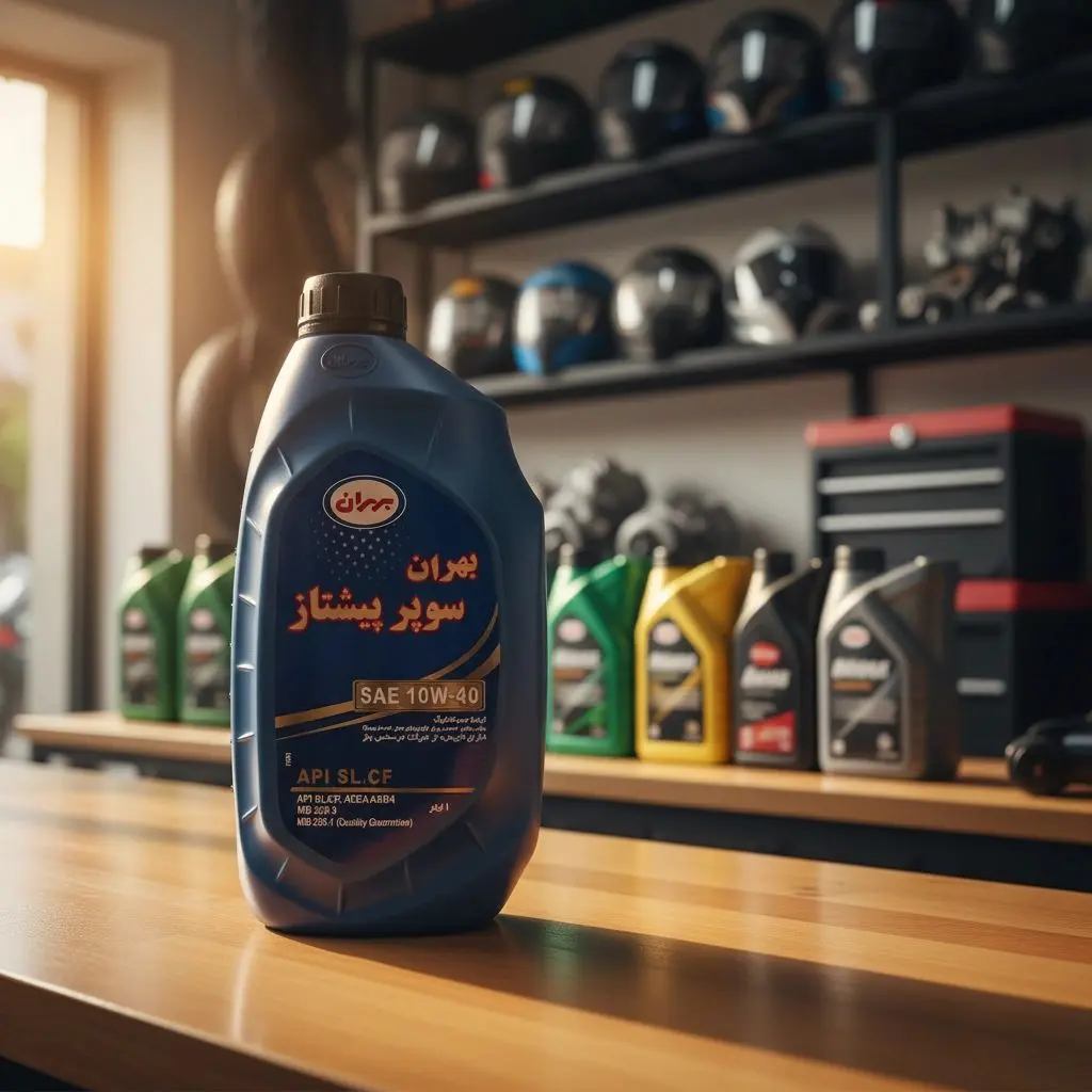 روغن سوپر پیشتار 40 10 یک لیتری
