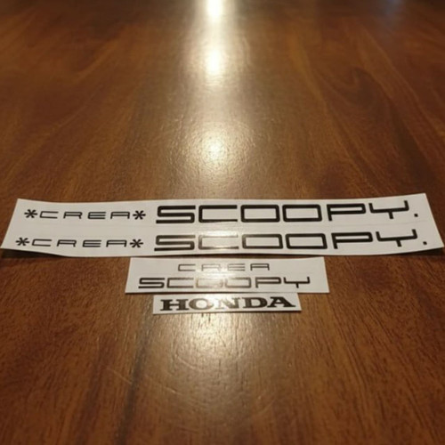 برچسب هوندا اسکوپی سه تیکه