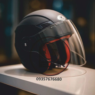 کلاه کاسکت اسکوتر مشکی