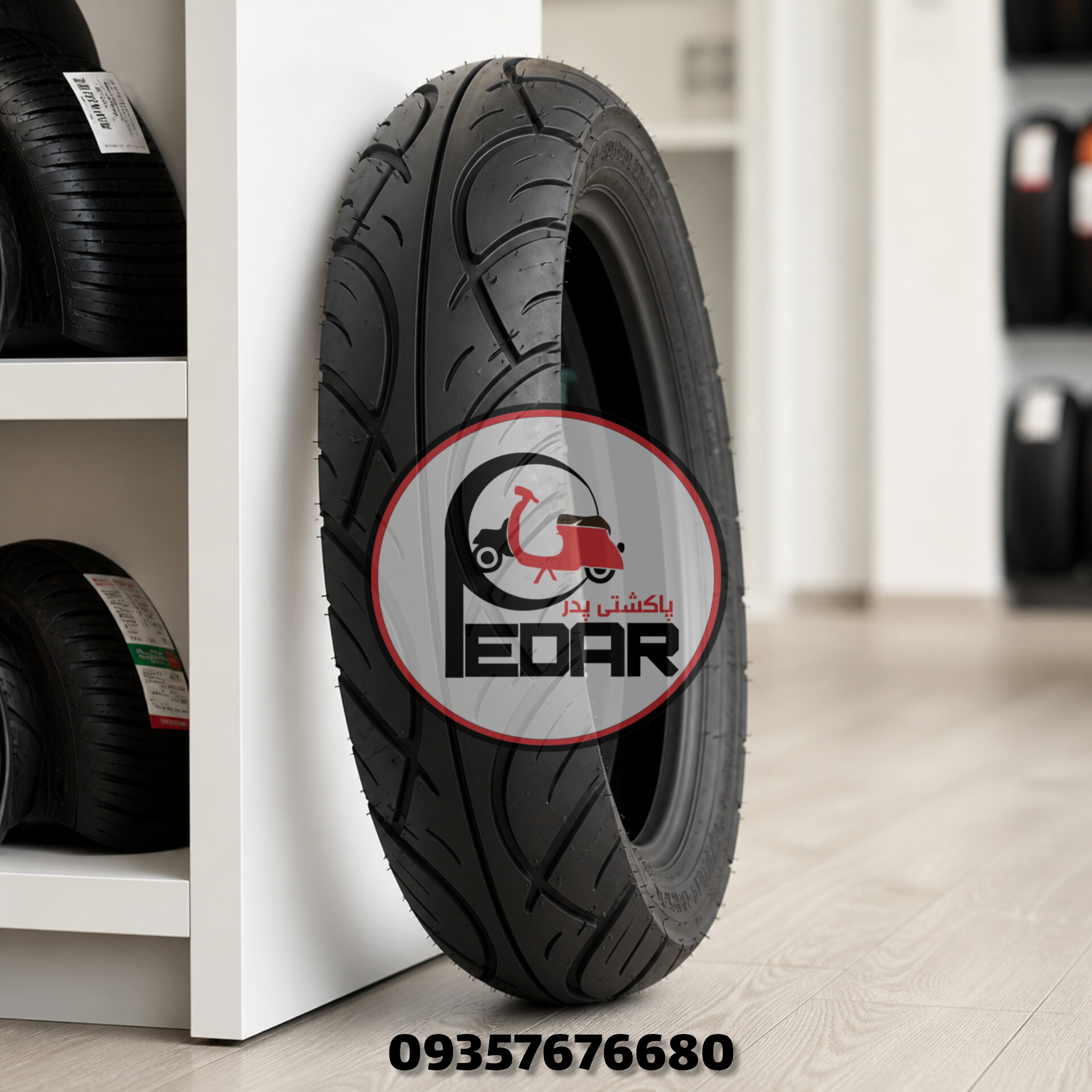 لاستیک پاکشتی 10 90 90 وی گود ( 8 لایه ) استاندارد ژاپن